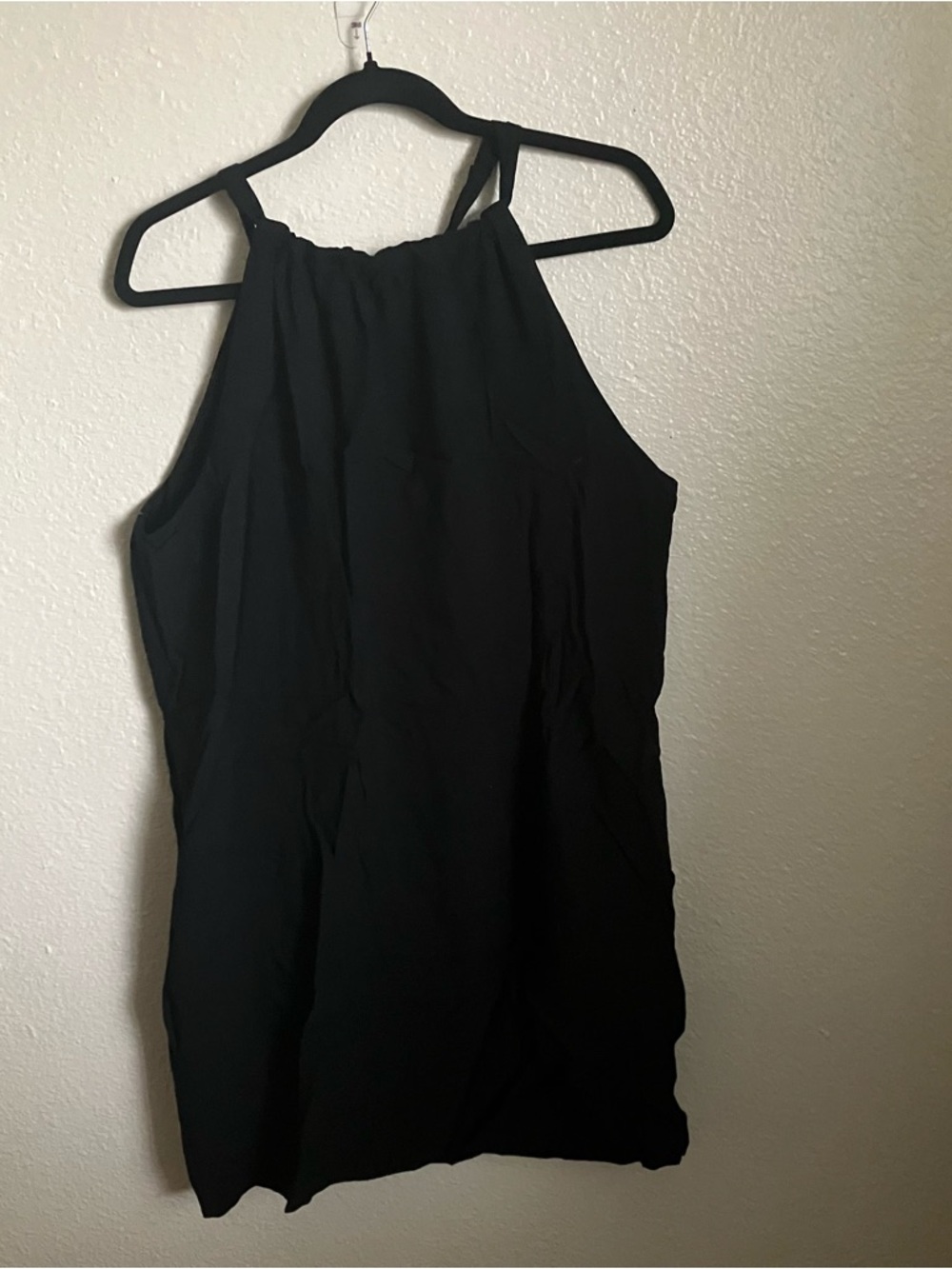 Banana Republic Black Halter Neck Dress
